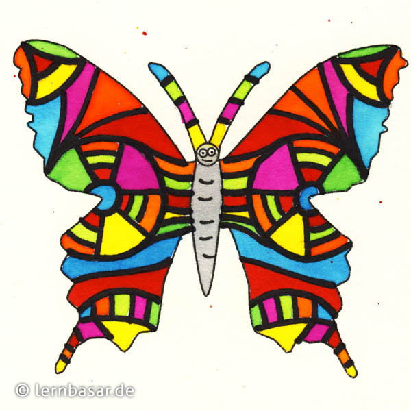 Detail Schmetterlinge Zum Ausdrucken Bunt Nomer 26