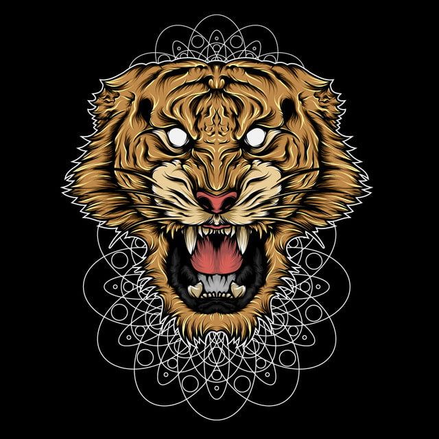 Detail Logo Harimau Vektor Nomer 5