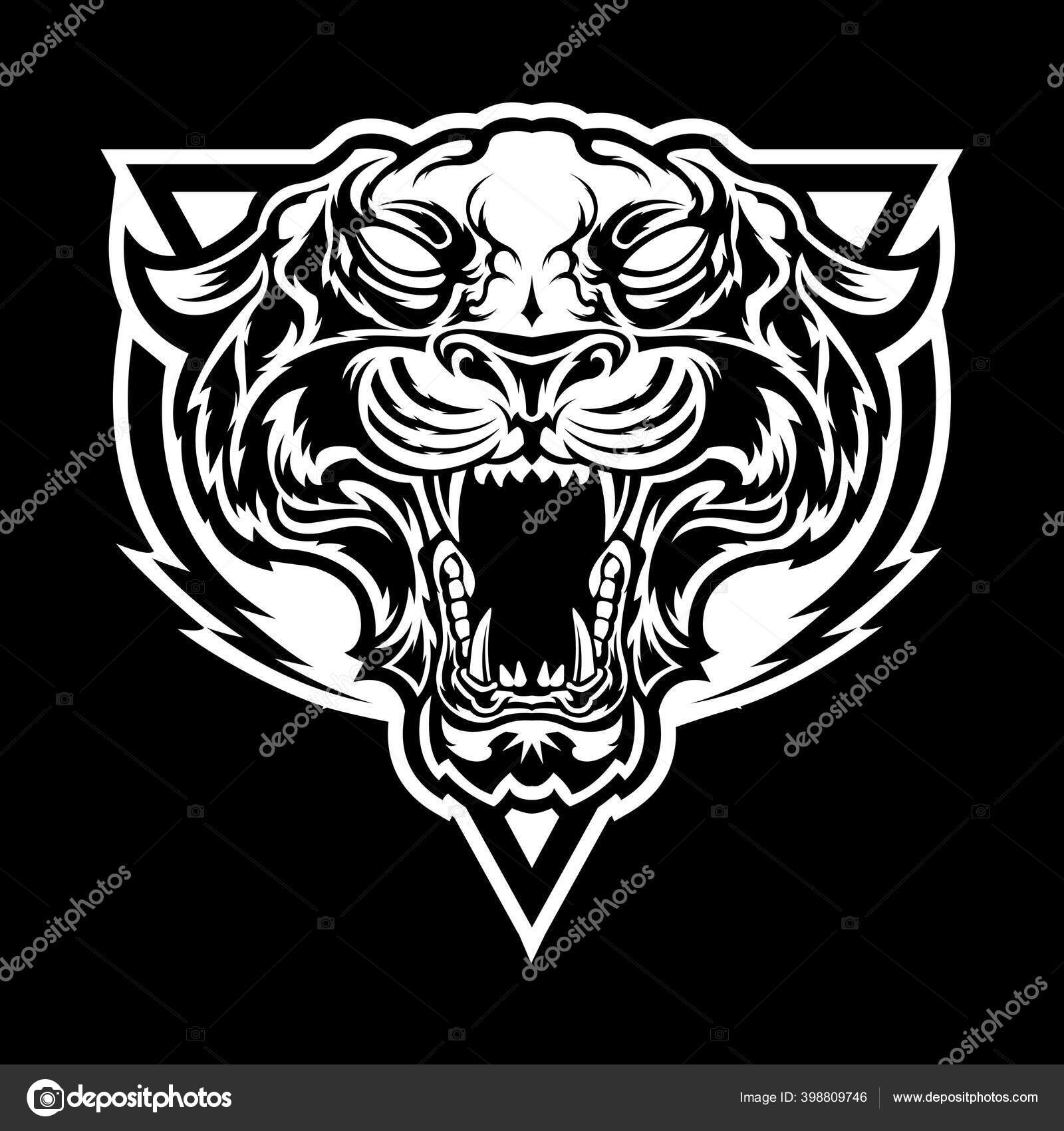 Detail Logo Harimau Vektor Nomer 39