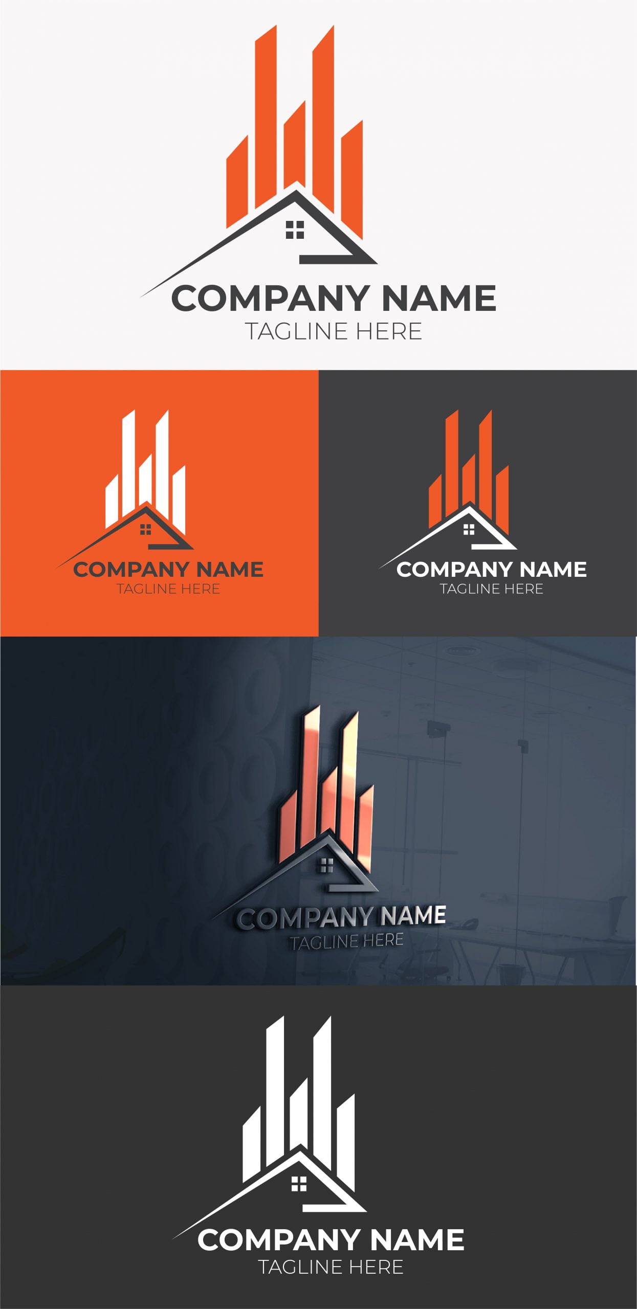 Detail Logo Presentation Template Nomer 48