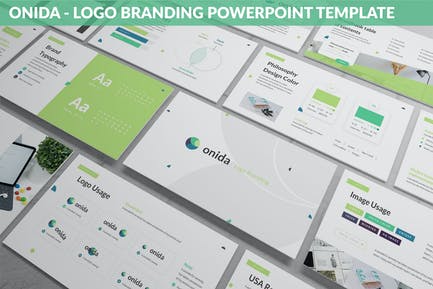 Detail Logo Presentation Template Nomer 52