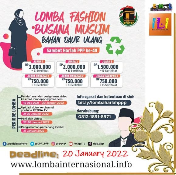 Detail Lomba Desain Baju Online 2020 Nomer 9