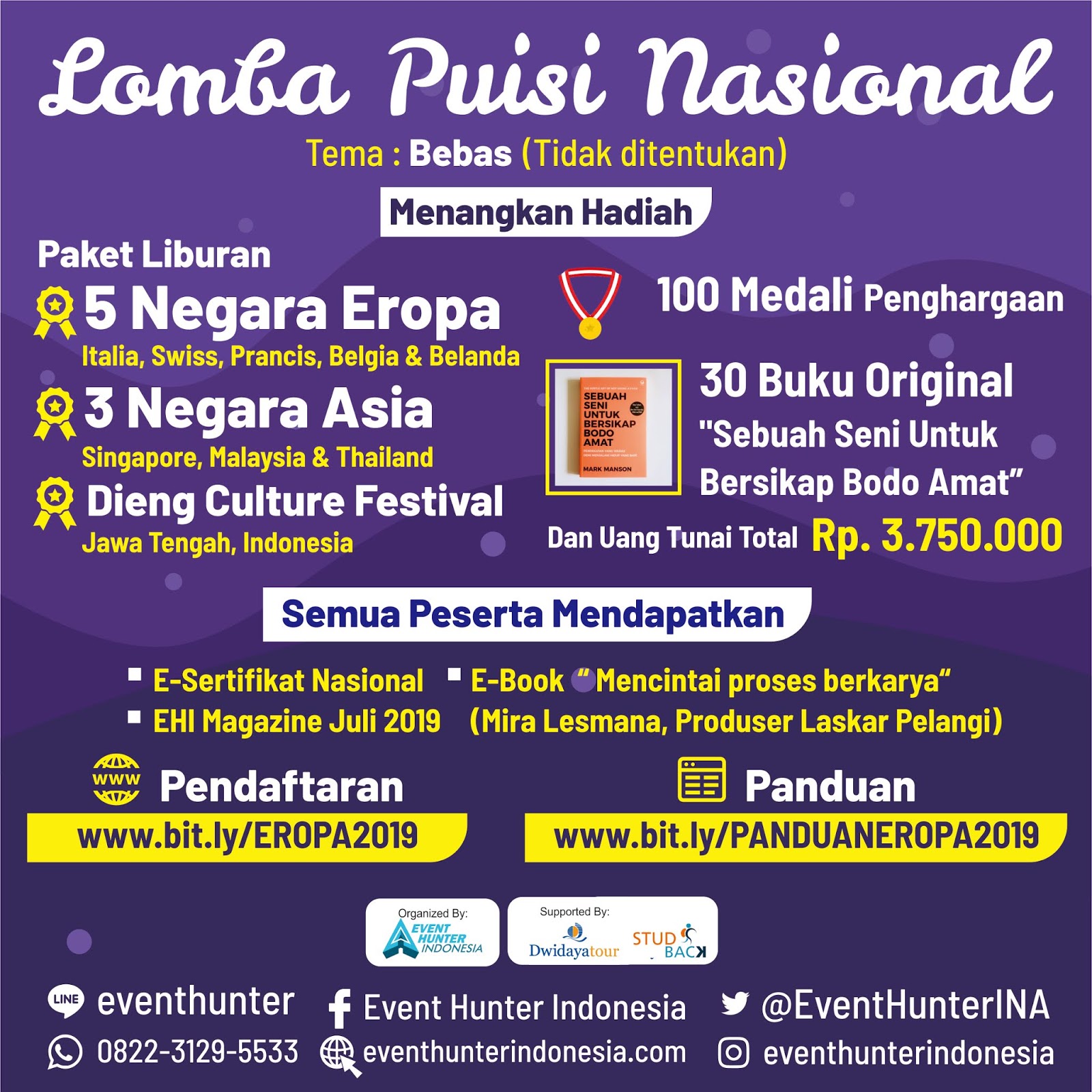 Detail Lomba Menulis Puisi Online 2019 Nomer 11