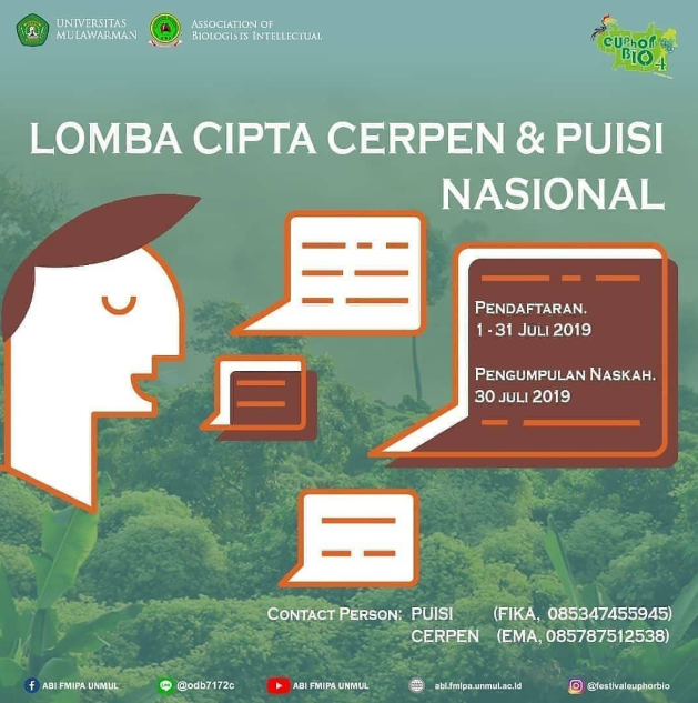 Detail Lomba Menulis Puisi Online 2019 Nomer 22