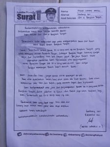 Detail Lomba Menulis Surat Untuk Bupati Nomer 2