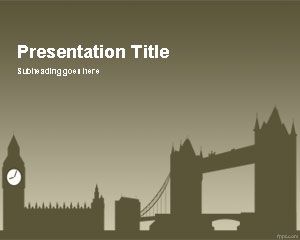 Detail London Template Powerpoint Nomer 2