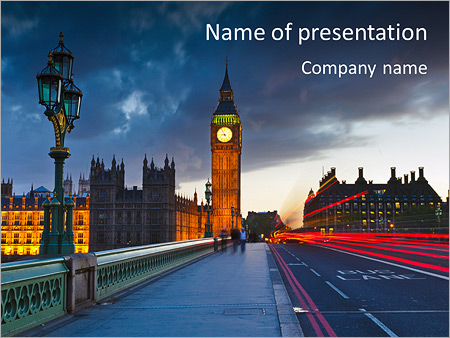 Detail London Template Powerpoint Nomer 11