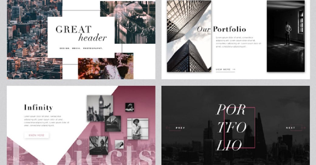 Detail London Template Powerpoint Nomer 22