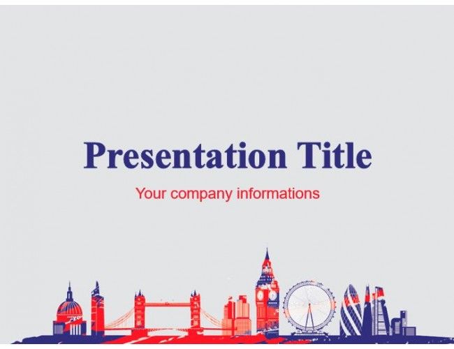 Detail London Template Powerpoint Nomer 10