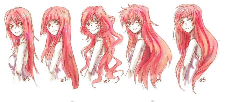 Detail Long Hair Anime Girl Nomer 3