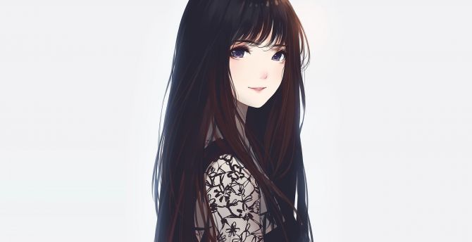 Detail Long Hair Anime Girl Nomer 36