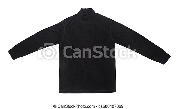 Detail Long Sleeve Black Template Nomer 45