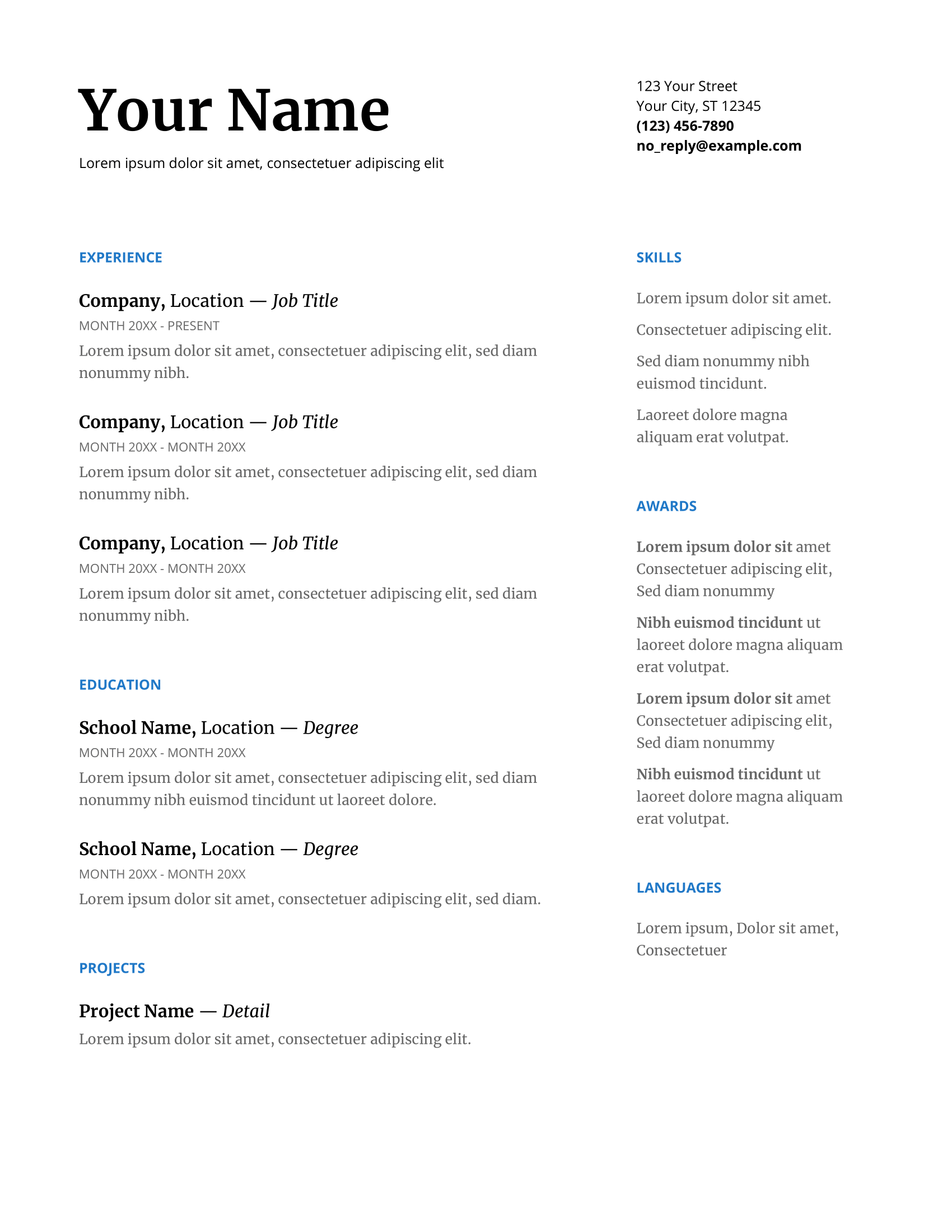 Detail Lorem Ipsum Template Nomer 29