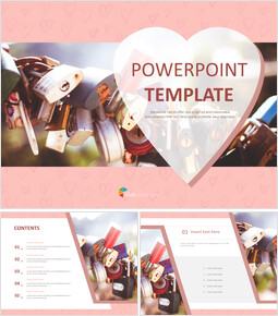 Detail Love Presentation Template Nomer 27