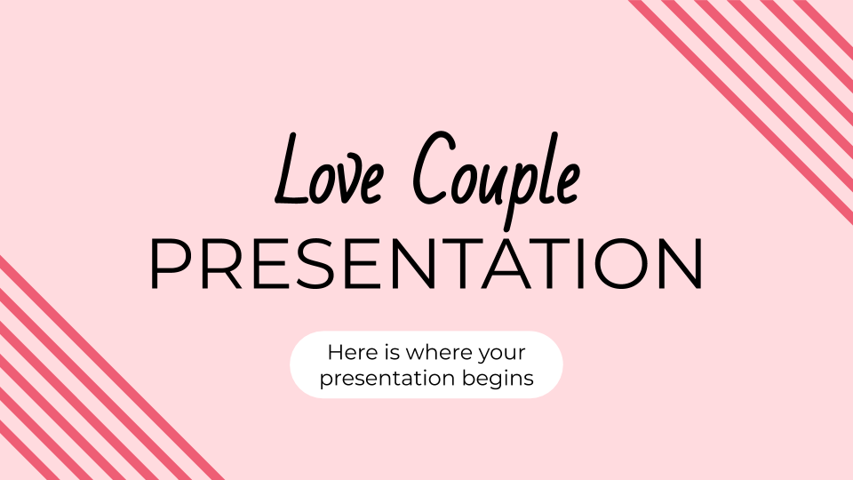 Detail Love Presentation Template Nomer 5