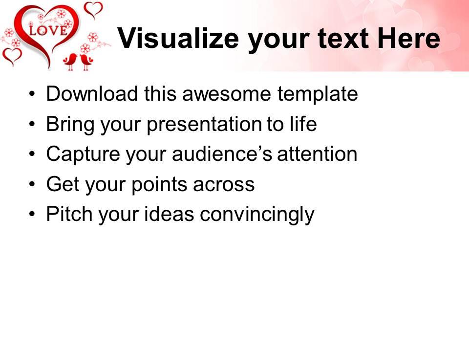 Detail Love Presentation Template Nomer 38
