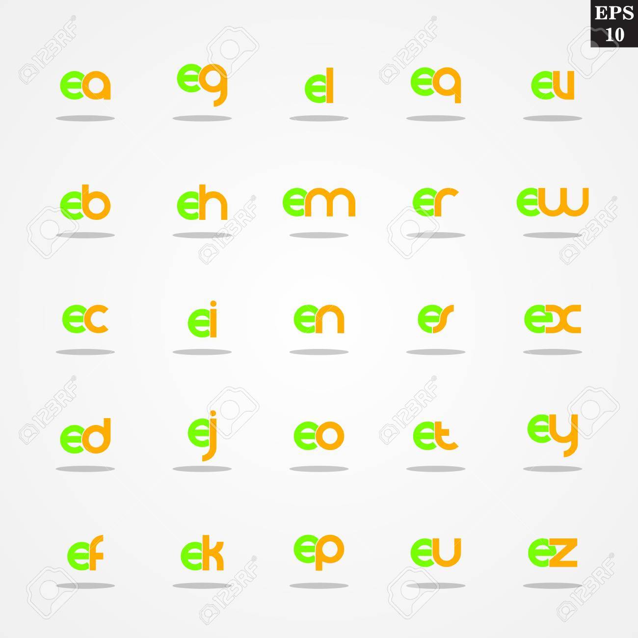 Detail Lowercase E Template Nomer 12