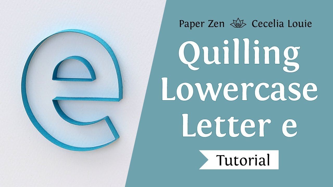 Detail Lowercase E Template Nomer 22
