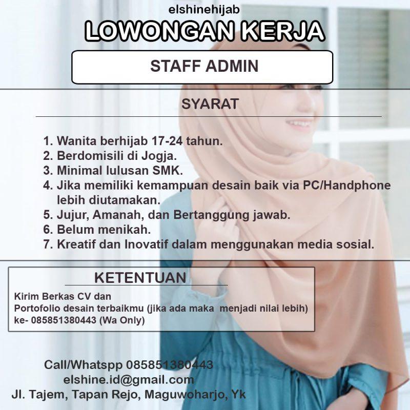 Detail Lowongan Admin Online Shop Di Rumah Nomer 23