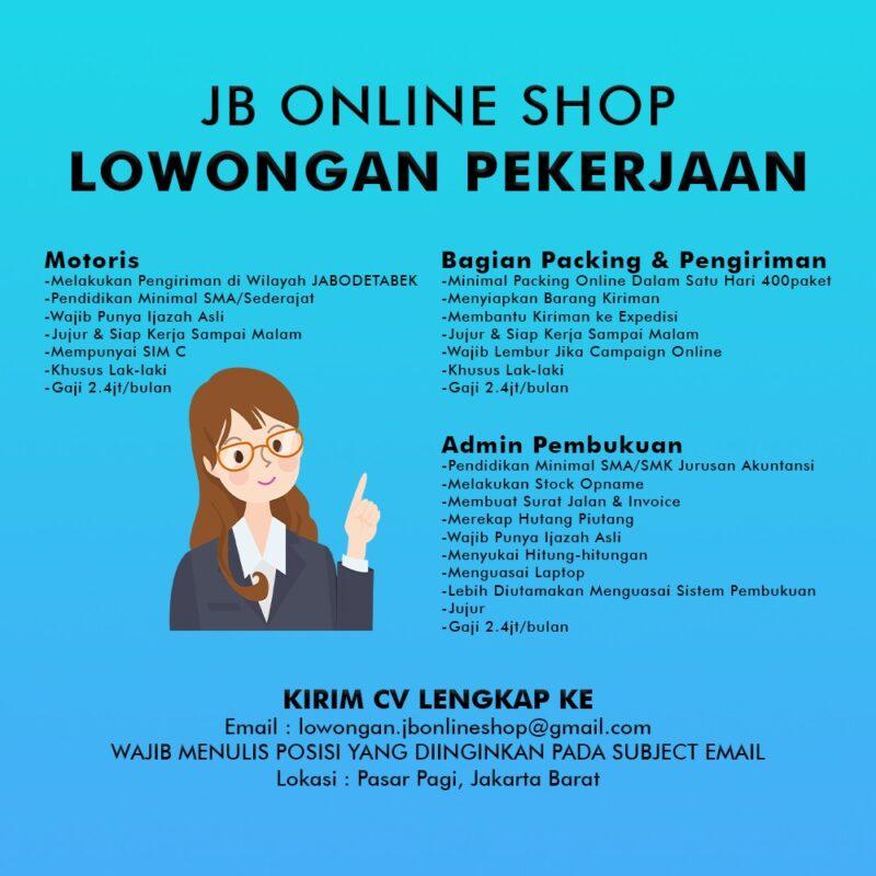 Detail Lowongan Admin Online Shop Di Rumah Nomer 41