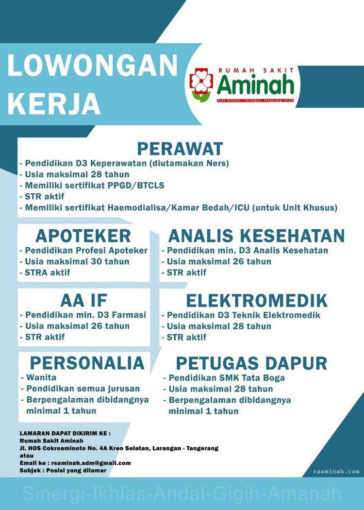 Detail Lowongan Kerja Analis Kesehatan Di Rumah Sakit Surabaya Nomer 17