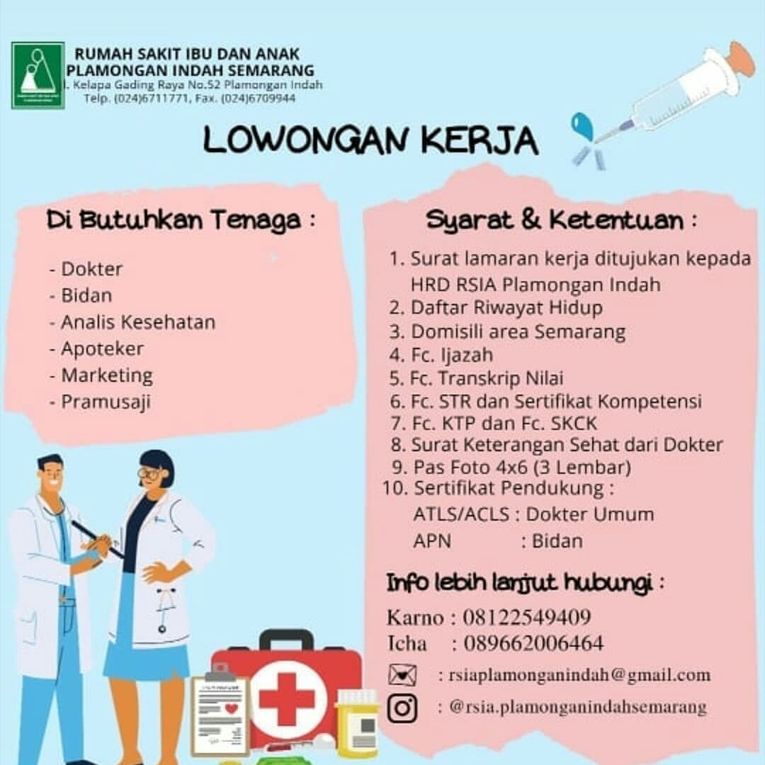 Detail Lowongan Kerja Analis Kesehatan Di Rumah Sakit Surabaya Nomer 30