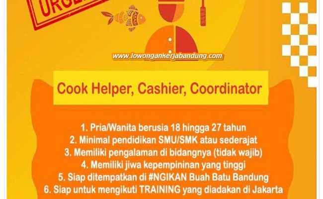 Detail Lowongan Kerja Untuk Ibu Rumah Tangga Di Bandung Nomer 38