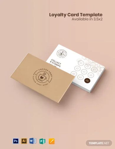 Detail Loyalty Card Template Psd Free Nomer 5