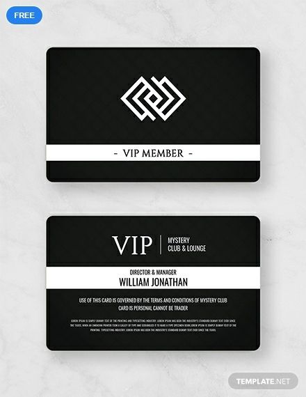 Detail Loyalty Card Template Psd Free Nomer 38