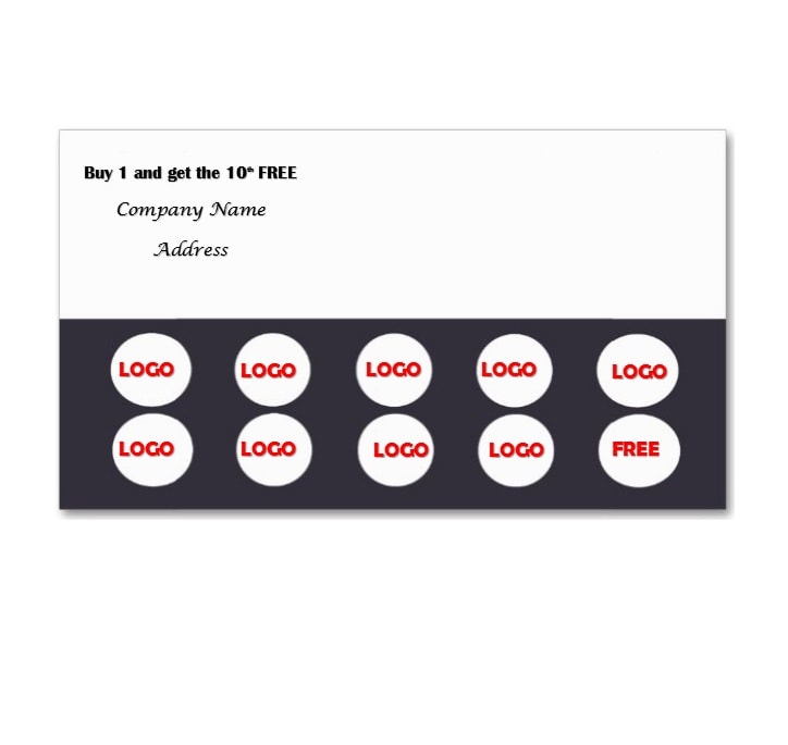 Detail Loyalty Card Template Psd Free Nomer 46