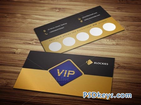 Detail Loyalty Card Template Psd Free Nomer 51