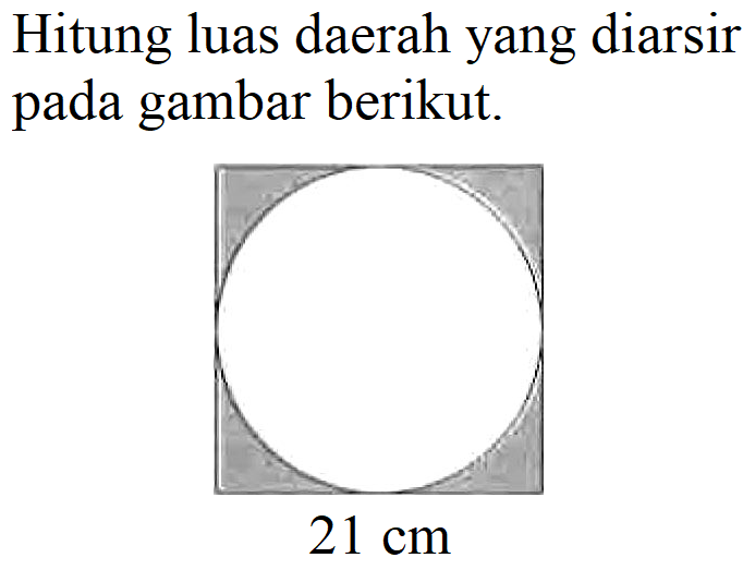 Detail Luas Daerah Yang Diarsir Pada Gambar Adalah Nomer 26