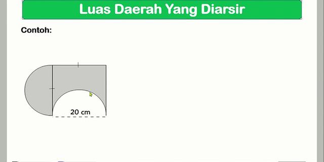 Detail Luas Daerah Yg Diarsir Pada Gambar Di Samping Adalah Nomer 46