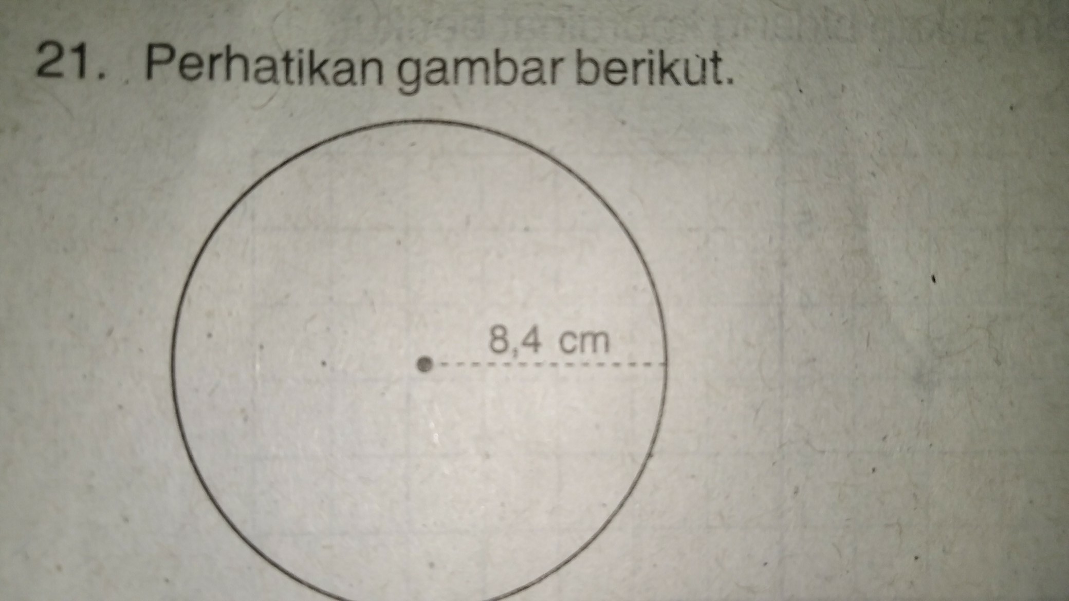 Luas Lingkaran Pada Gambar Adalah - KibrisPDR