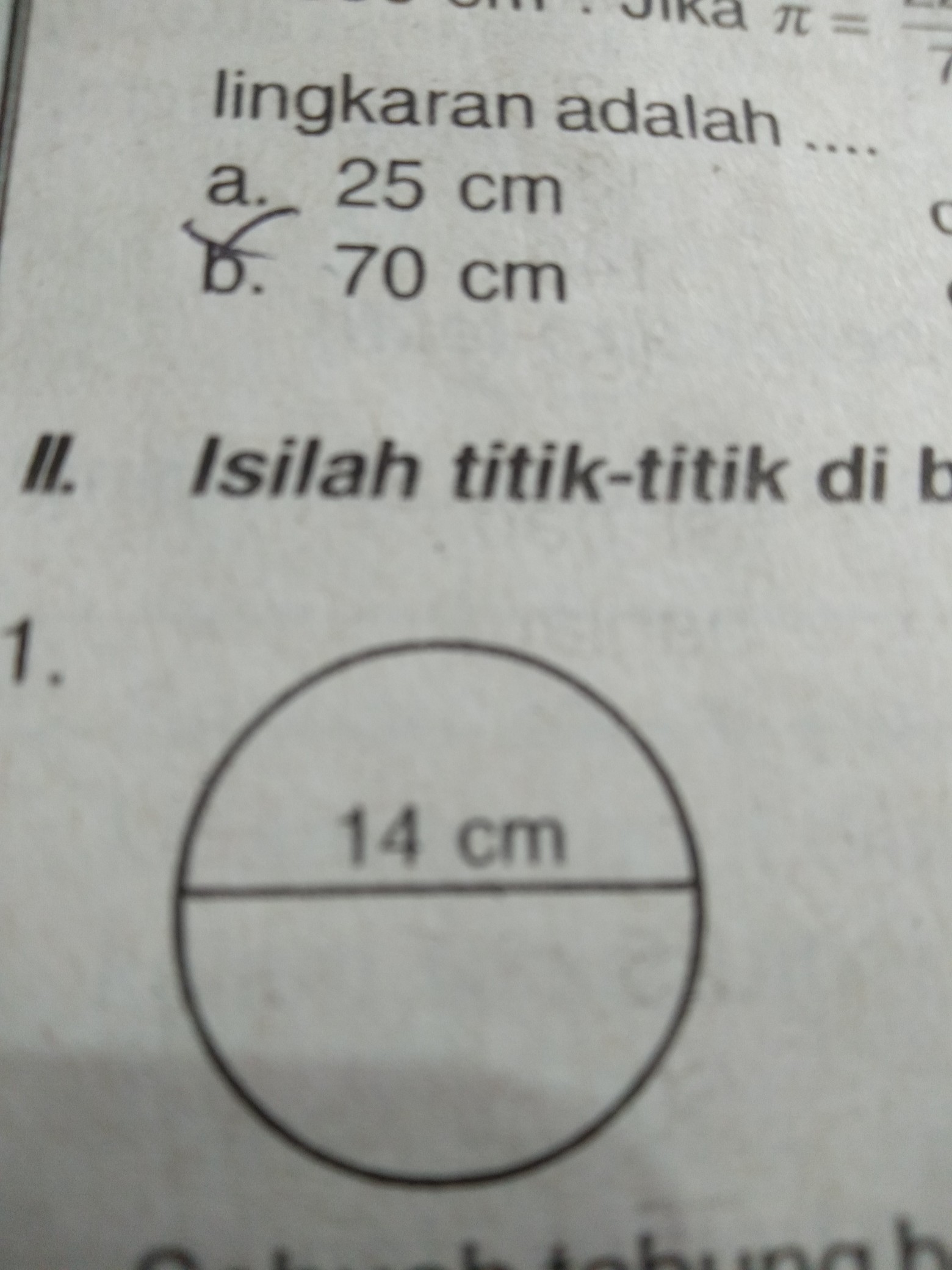 Detail Luas Lingkaran Pada Gambar Adalah Nomer 5