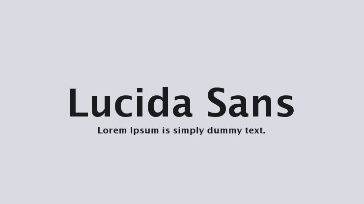 Detail Lucida Sans Unicode Download Nomer 10