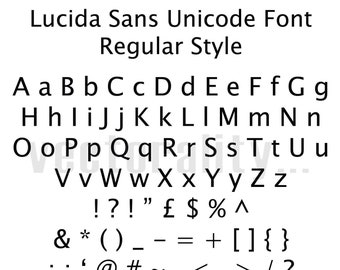 Detail Lucida Sans Unicode Download Nomer 49