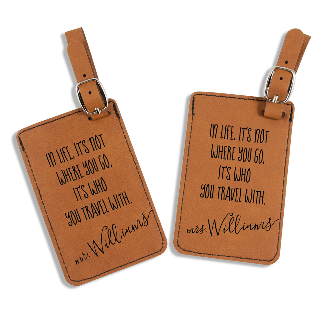 Detail Luggage Tag Quotes Nomer 4