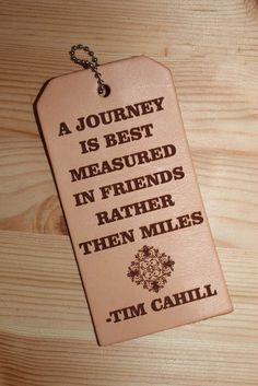 Detail Luggage Tag Quotes Nomer 8