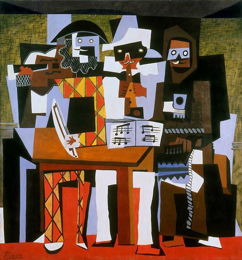 Detail Lukisan Abstrak Pablo Picasso Nomer 13