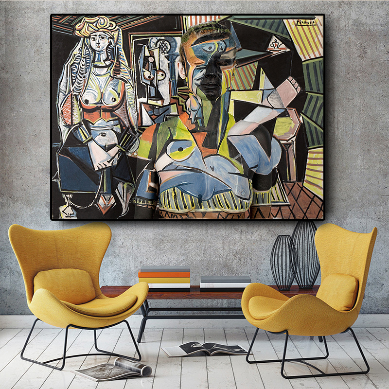 Detail Lukisan Abstrak Pablo Picasso Nomer 20