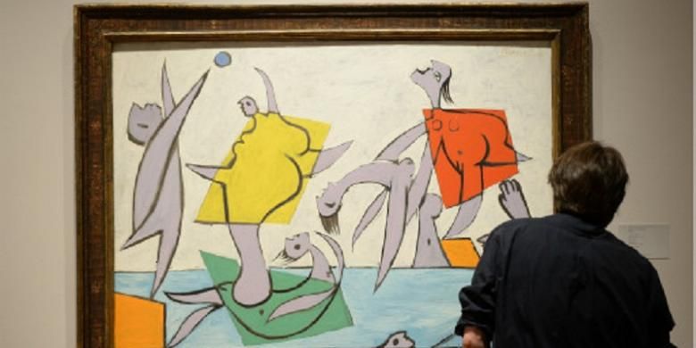 Detail Lukisan Abstrak Pablo Picasso Nomer 36