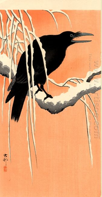 Detail Lukisan Burung Gagak Nomer 4