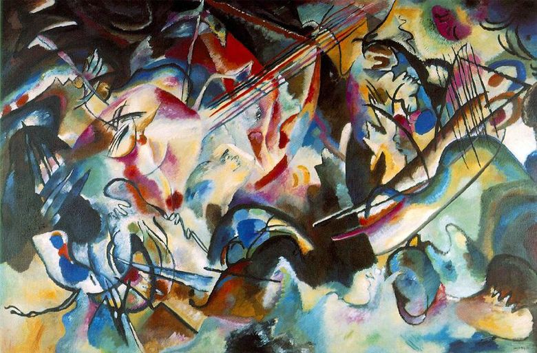 Detail Lukisan Wassily Kandinsky Nomer 11