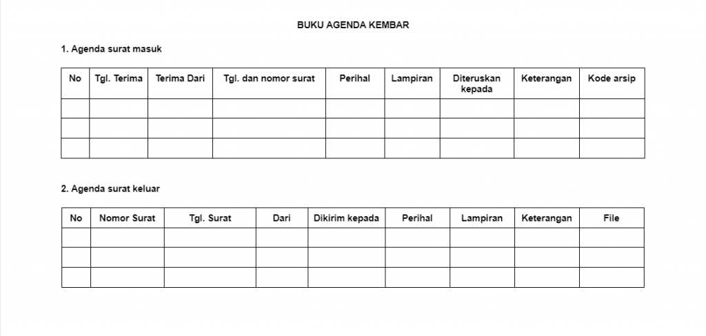 Detail Macam Macam Buku Agenda Nomer 19