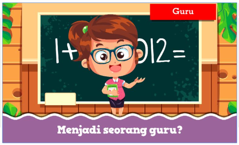 Detail Macam Macam Gambar Gambar Tentang Profesi Guru Kartun Nomer 16