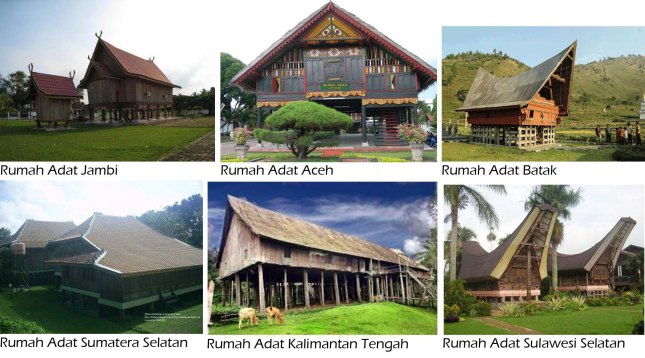 Detail Macam Macam Gambar Rumah Adat Di Indonesia Nomer 28