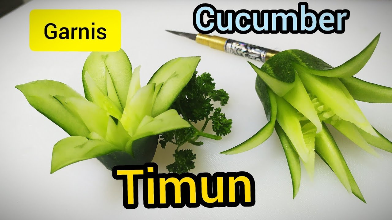 Detail Macam Macam Garnish Dari Timun Nomer 9