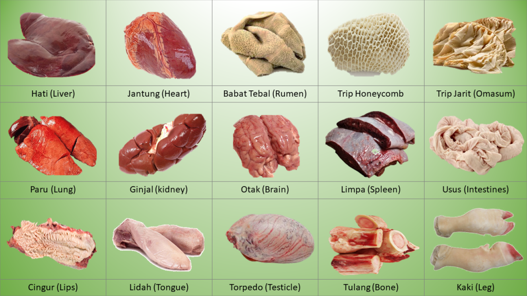 Detail Macam Macam Jeroan Sapi Nomer 51
