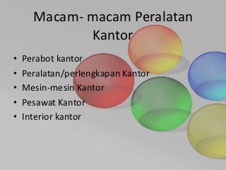 Detail Macam Macam Perlengkapan Kantor Nomer 46